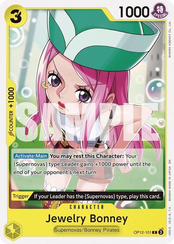 Jewelry Bonney (101) - OP12-101 - Legacy of the Master (OP12) - Normal
