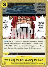 We'll Ring the Bell Waiting for You!! - OP12-116 - Legacy of the Master (OP12) - Normal