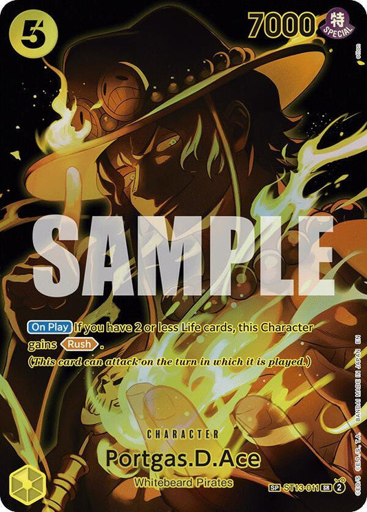 Portgas.D.Ace (SP) - ST13-011 - Legacy of the Master (OP12)
