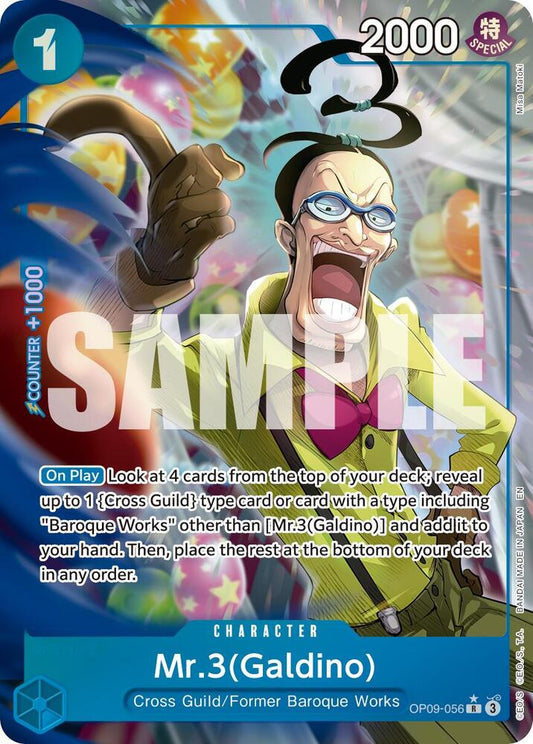 Mr.3(Galdino) - OP09-056 (Alternate Art) - OP09-056 - Premium Booster -The Best- Vol. 2 (PRB-02)