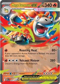 Mega Camerupt ex - 022/132 - ME01: Mega Evolution (MEG) - Double Rare