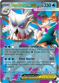 Mega Abomasnow ex - 036/132 - ME01: Mega Evolution (MEG) - Double Rare