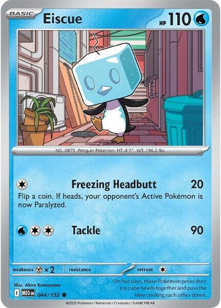 Eiscue - 044/132 - ME01: Mega Evolution (MEG) - Normal - Pokemon TCG Card