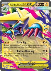 Mega Manectric ex - 050/132 - ME01: Mega Evolution (MEG) - Double Rare