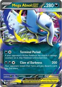 Mega Absol ex - 086/132 - ME01: Mega Evolution (MEG) - Double Rare