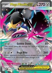 Mega Mawile ex - 094/132 - ME01: Mega Evolution (MEG) - Double Rare