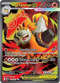 Mega Camerupt ex - 156/132 - ME01: Mega Evolution (MEG) - Ultra Rare