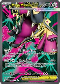 Mega Mawile ex - 162/132 - ME01: Mega Evolution (MEG) - Ultra Rare