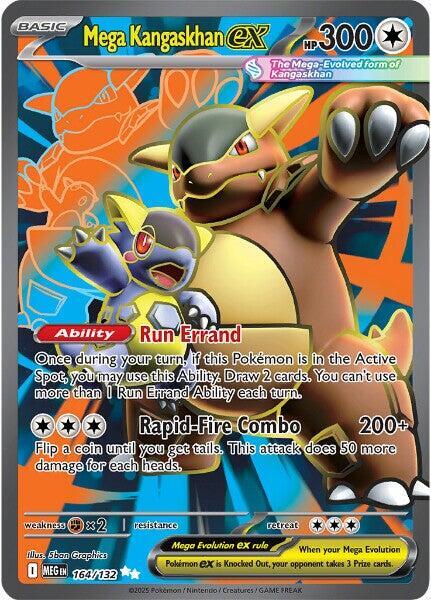 Mega Kangaskhan ex - 164/132 - ME01: Mega Evolution (MEG) - Ultra Rare