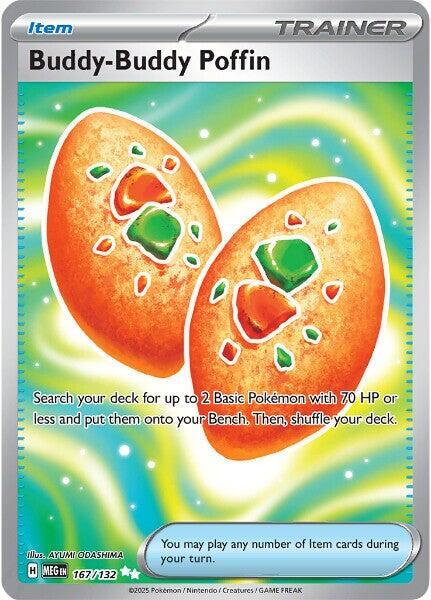 Buddy-Buddy Poffin - 167/132 - ME01: Mega Evolution (MEG)
