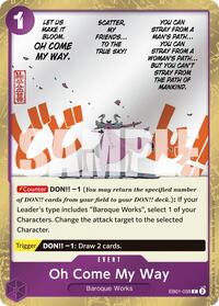 Oh Come My Way (Pirate Foil) - EB01-038 - Premium Booster -The Best- Vol. 2 (PRB-02)