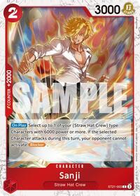 Sanji - ST21-003 (Pirate Foil) - ST21-003 - Premium Booster -The Best- Vol. 2 (PRB-02)