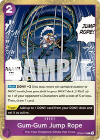 Gum-Gum Jump Rope (Pirate Foil) - OP09-079 - Premium Booster -The Best- Vol. 2 (PRB-02)