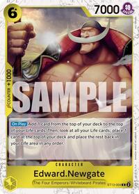 Edward.Newgate - ST13-004 (Pirate Foil) - ST13-004 - Premium Booster -The Best- Vol. 2 (PRB-02)