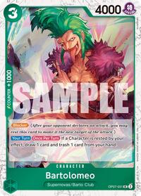 Bartolomeo (Pirate Foil) - OP07-031 - Premium Booster -The Best- Vol. 2 (PRB-02)