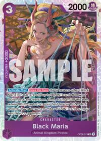 Black Maria (Reprint) - OP08-074 - Premium Booster -The Best- Vol. 2 (PRB-02)