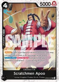 Scratchmen Apoo - OP08-087 (Pirate Foil) - OP08-087 - Premium Booster -The Best- Vol. 2 (PRB-02)