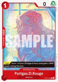 Portgas.D.Rouge - OP13-014 - Carrying On His Will (OP13) - Normal