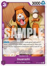 Inuarashi - OP13-061 - Carrying On His Will (OP13) - Normal