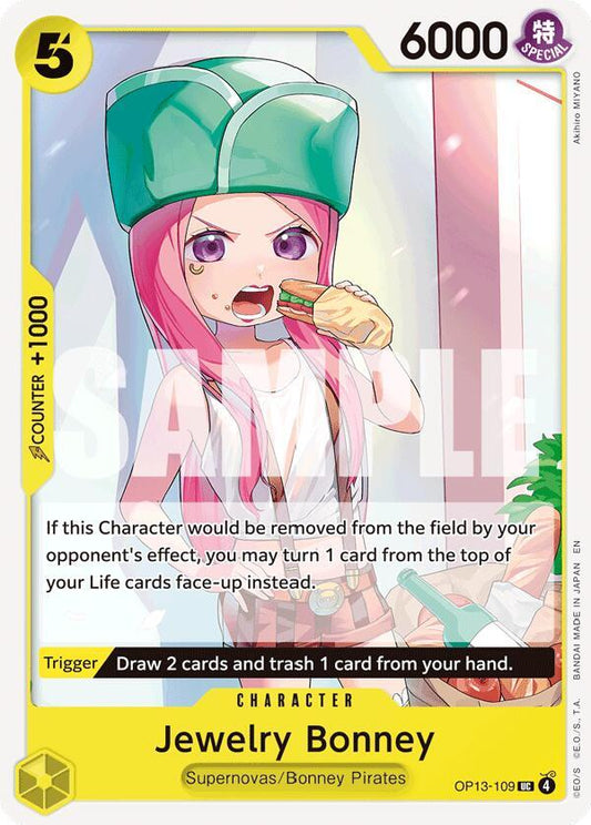 Jewelry Bonney (109) - OP13-109 - Carrying On His Will (OP13) - Normal
