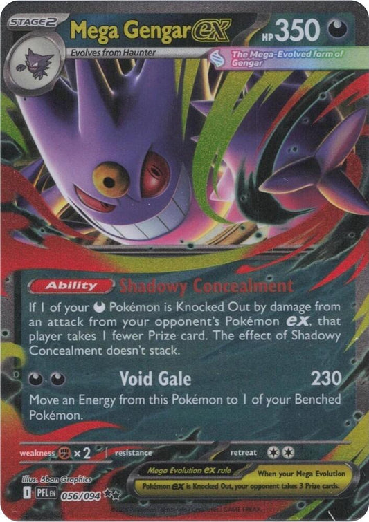 Mega Gengar ex - 056/094 - ME02: Phantasmal Flames (PFL)