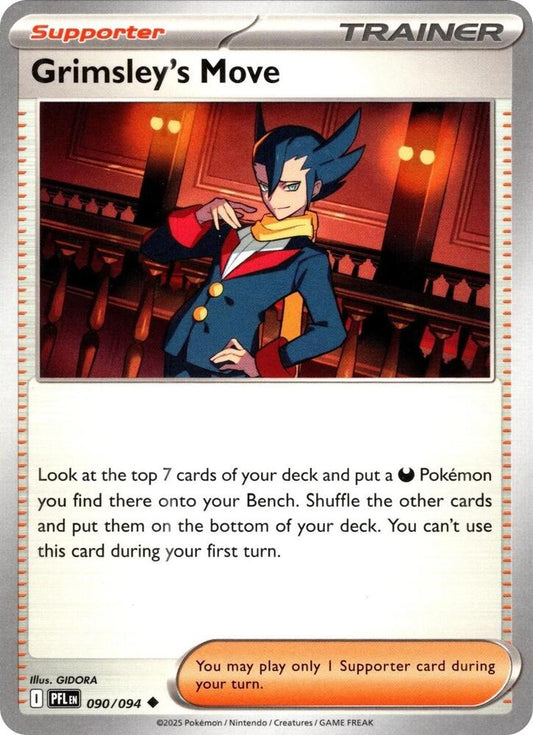 Grimsley's Move - 090/094 - ME02: Phantasmal Flames (PFL) - Normal - Pokemon TCG Card