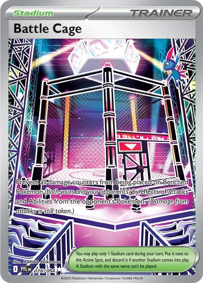 Battle Cage - 116/094 - ME02: Phantasmal Flames (PFL) - Ultra Rare