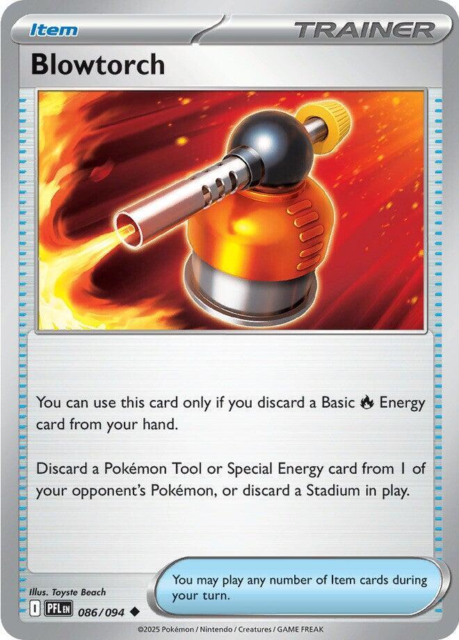 Blowtorch - 086/094 - ME02: Phantasmal Flames (PFL) - Uncommon - Reverse Holofoil - Pokemon TCG Card