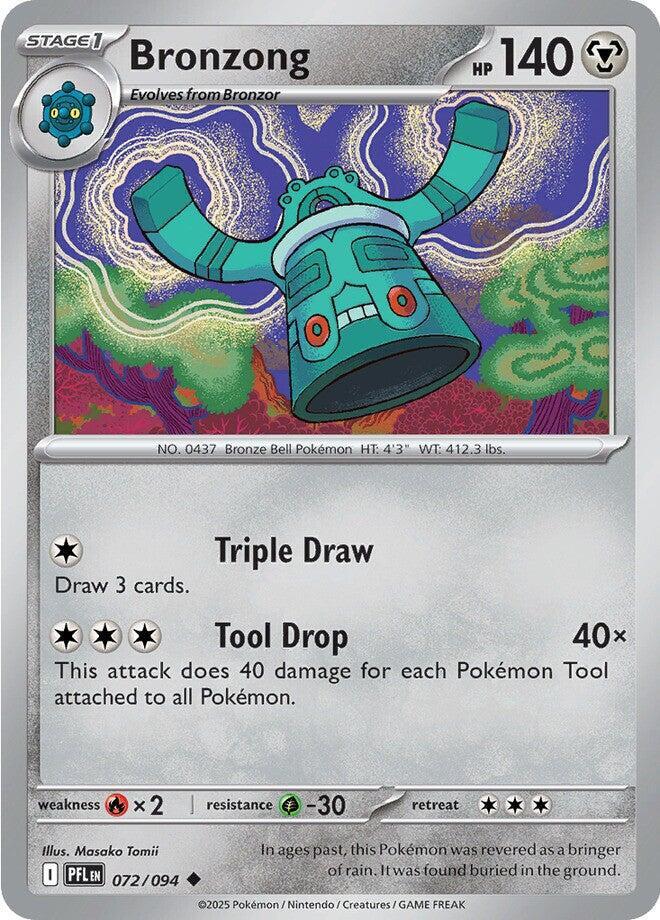 Bronzong - 072/094 - ME02: Phantasmal Flames (PFL) - Normal - Pokemon TCG Card