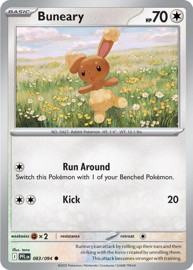 Buneary - 083/094 - ME02: Phantasmal Flames (PFL) - Normal - Pokemon TCG Card