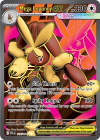 Mega Lopunny ex - 115/094 - ME02: Phantasmal Flames (PFL) - Ultra Rare