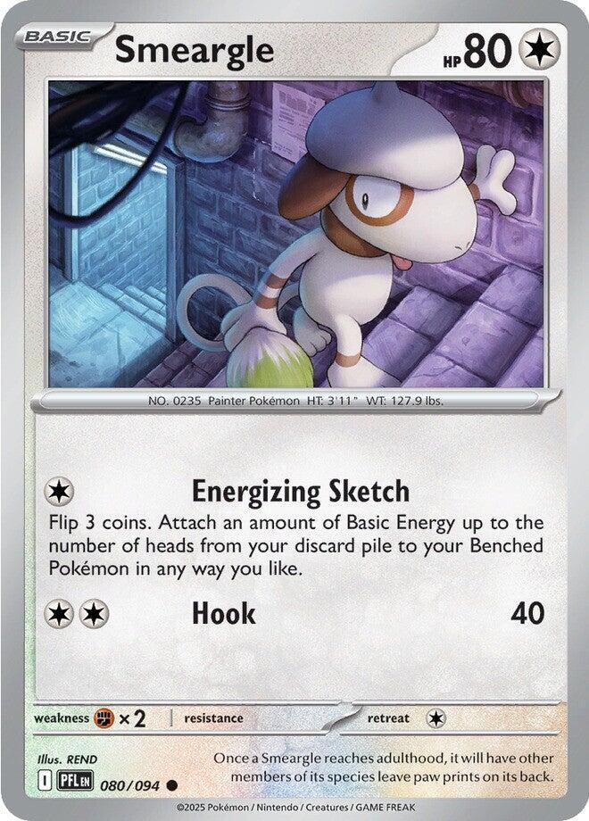 Smeargle - 080/094 - ME02: Phantasmal Flames (PFL) - Normal - Pokemon TCG Card
