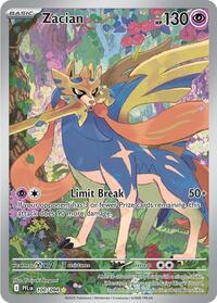 Zacian - 100/094 - ME02: Phantasmal Flames (PFL) - Illustration Rare