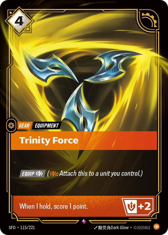 Trinity Force - 115/221 - Spiritforged (SFD) - Foil
