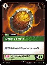 Doran's Shield - 033/221 - Spiritforged (SFD) - Foil