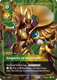 Azir - Emperor of the Sands - 197/221 - Spiritforged (SFD) - Foil