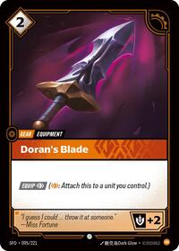 Doran's Blade - 095/221 - Spiritforged (SFD) - Normal