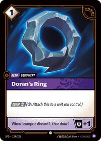 Doran's Ring - 124/221 - Spiritforged (SFD) - Normal