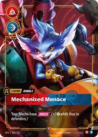 Rumble - Mechanized Menace - 181/221 - Spiritforged (SFD) - Foil