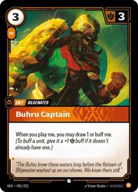 Buhru Captain - 091/221 - Spiritforged (SFD) - Foil