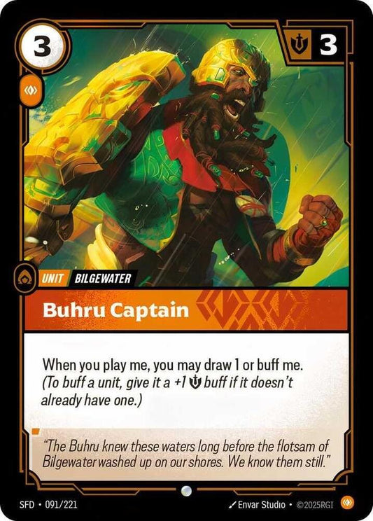 Buhru Captain - 091/221 - Spiritforged (SFD) - Foil