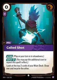 Called Shot - 122/221 - Spiritforged (SFD) - Normal