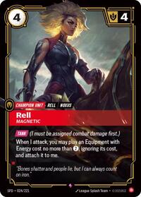 Rell - Magnetic - 024/221 - Spiritforged (SFD) - Foil