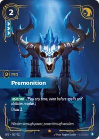 Premonition - 087/221 - Spiritforged (SFD) - Foil