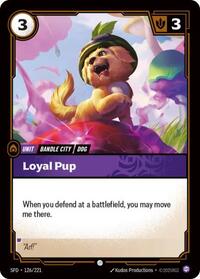 Loyal Pup - 126/221 - Spiritforged (SFD) - Normal