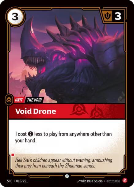 Void Drone - 010/221 - Spiritforged (SFD) - Normal