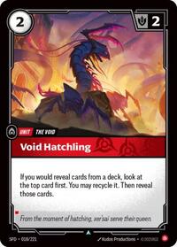 Void Hatchling - 018/221 - Spiritforged (SFD) - Normal