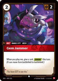 Gem Jammer - 007/221 - Spiritforged (SFD) - Normal