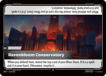 Ravenbloom Conservatory - 215/221 - Spiritforged (SFD) - Normal