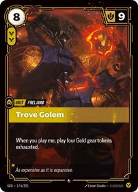 Trove Golem - 174/221 - Spiritforged (SFD) - Foil